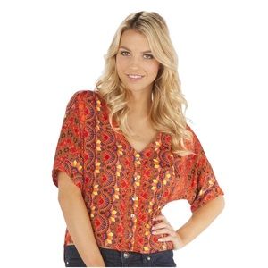 NWOT Jessica Simpson size M button down blouse